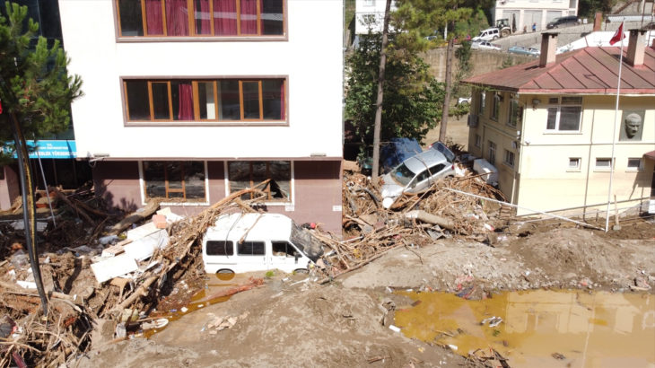 Giresun'daki sel felaketinde can kaybı 11'e yükseldi