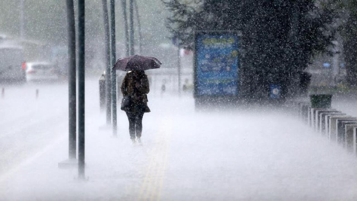 Meteoroloji'den sağanak yağış uyarısı