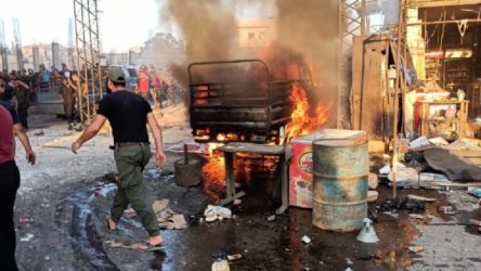 Afrin'de patlama: 7 ölü, 40 yaralı
