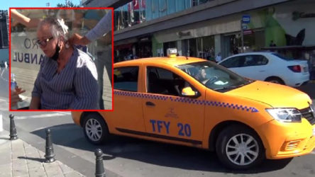 Taksici, yaralı kadını aracına almadı