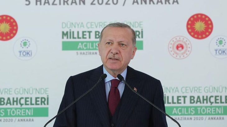 Erdoğan'ın isminin verileceği bir 'Millet Bahçesi' daha duyuruldu