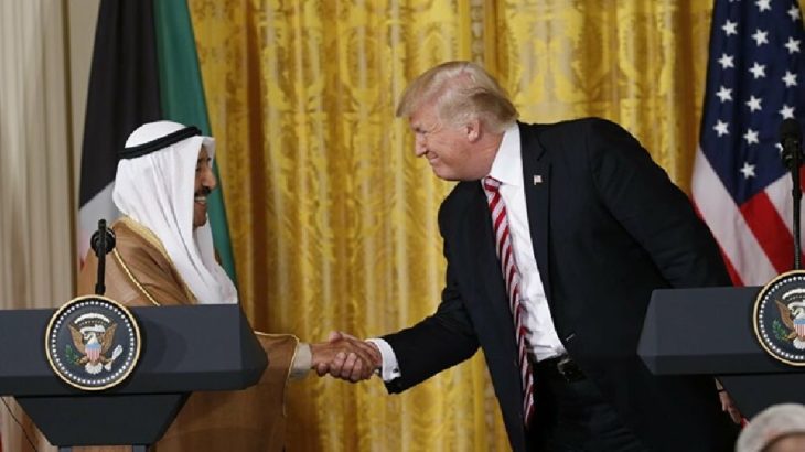 Trump Kuveyt Emiri'ni ödüllendirdi