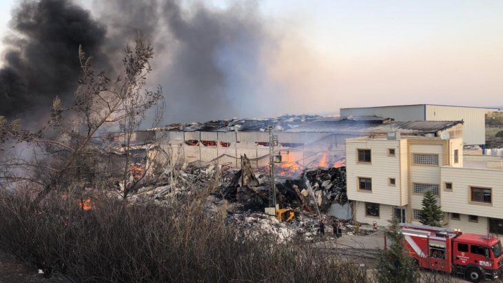 Hatay'daki yangın yerleşim yerlerine sıçradı