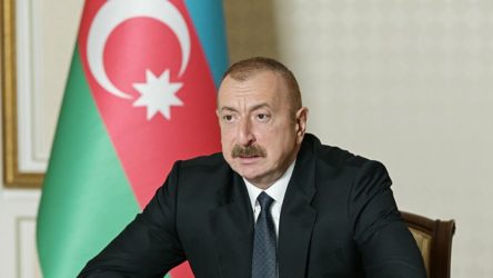 Aliyev: Ermenistan, askerlerini çekerse Ankara da biz de iletişim kanallarını açarız