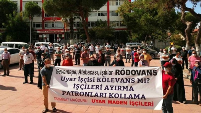 Maden işçileri Ankara'ya yürüyor