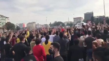 Cihatçılardan İstanbul'un göbeğinde gövde gösterisi!
