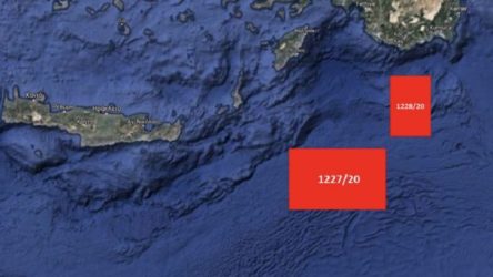 Yunanistan'dan Doğu Akdeniz'de iki yeni NAVTEX