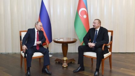 Putin’den Aliyev’e: Bölgesel istikrarın güçlendirilmesi için diyalog ve işbirliğine hazırız