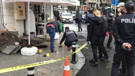 Beşiktaş'ta patlama: 1'i ağır 2 işçi yaralı