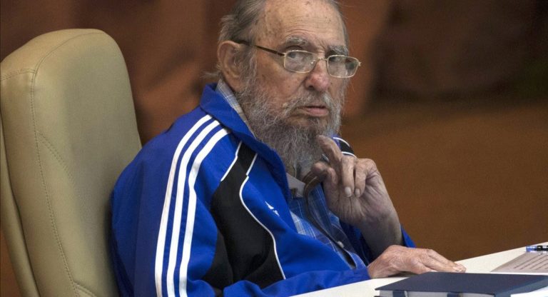 Fidel Castro, Küba Komünist Partisi’nin 7. Kongresi’nin son gününde. Havana, 19 Nisan 2016.