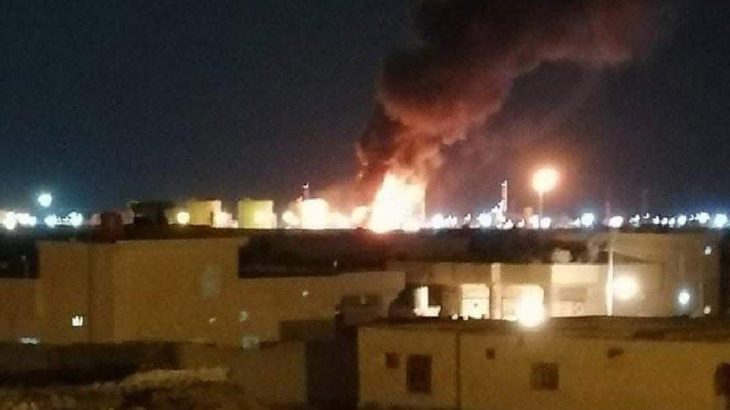 Irak’ta petrol rafinerisine roketli saldırı