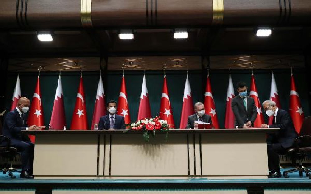 Katar-Türkiye anlaşma masasına Tamince ve Şahenk de oturdu