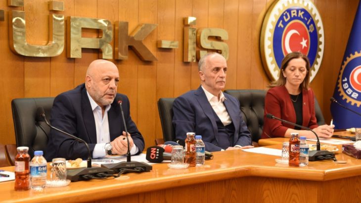 Asgari ücret görüşmeleri öncesi DİSK, Türk İş ve Hak İş'ten ortak açıklama