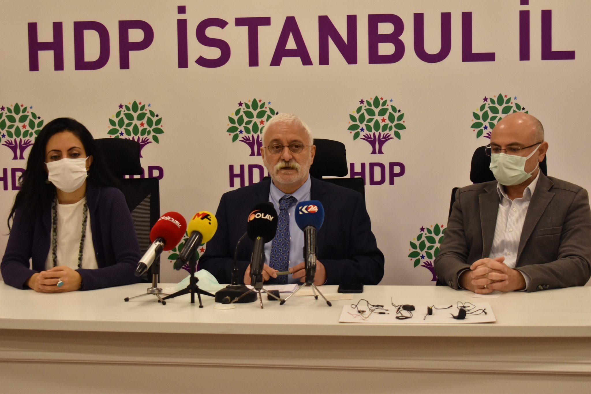 Oluç: İstanbul İl Başkanlığı binasında 4 adet dinleme cihazı bulduk