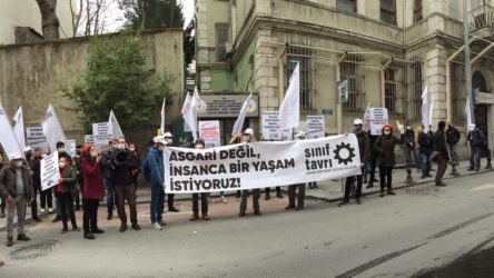 Sınıf Tavrı'ndan İstanbul ve İzmir'de 'asgari ücret' eylemi