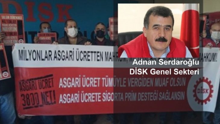 DİSK Genel Sekteri Adnan Serdaroğlu Manifesto'ya konuştu