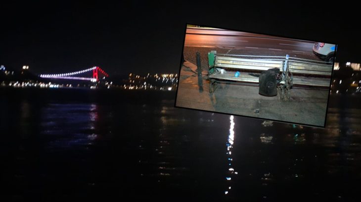 Beşiktaş'ta denize atlayan kişi kayboldu