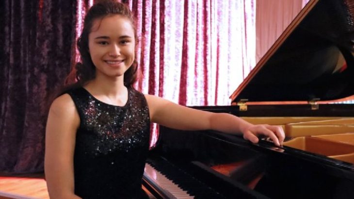 Genç piyanist Nehir, uluslararası yarışmada birinci oldu