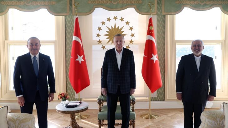 Erdoğan, Cevad Zarif ile görüştü