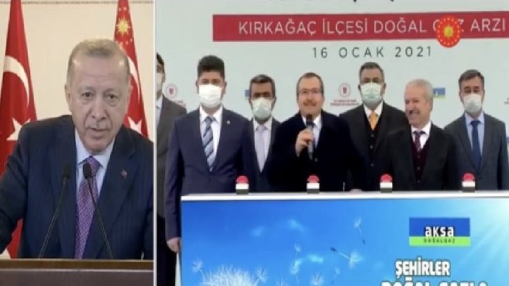 VİDEO | Erdoğan konuşturmadı: Mikrofonu milletvekilimize ver