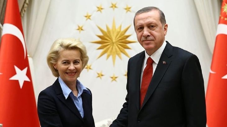 Erdoğan, Von der Leyen'le görüştü: Türkiye'nin geleceğini Avrupa'da görüyoruz