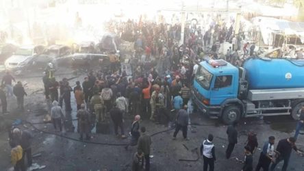 El Bab'da 'kimliği belirsiz İHA' saldırısı