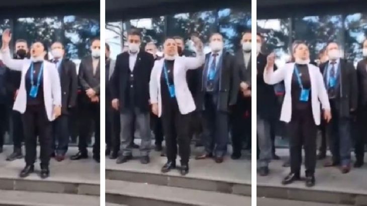 AKP’de adaylık krizi: AKP'liler kongreyi protesto etti