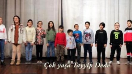 'Doğum günü' istismarı: İlkokul çocuklarıyla 'Çok yaşa Tayyip dede'