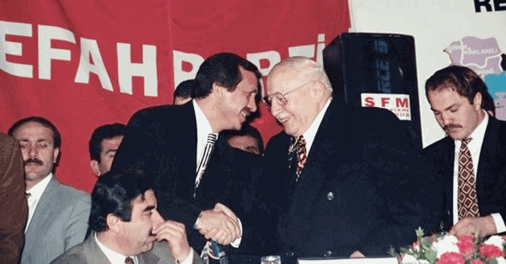 Erdoğan, Erbakan'ı andı