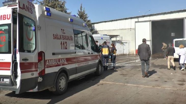 Kayseri'deki iplik fabrikasında yangın: 4 işçi hastaneye kaldırıldı
