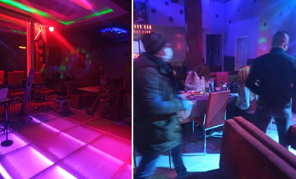 Konya'da ruhsatsız eğlence merkezine polis baskını