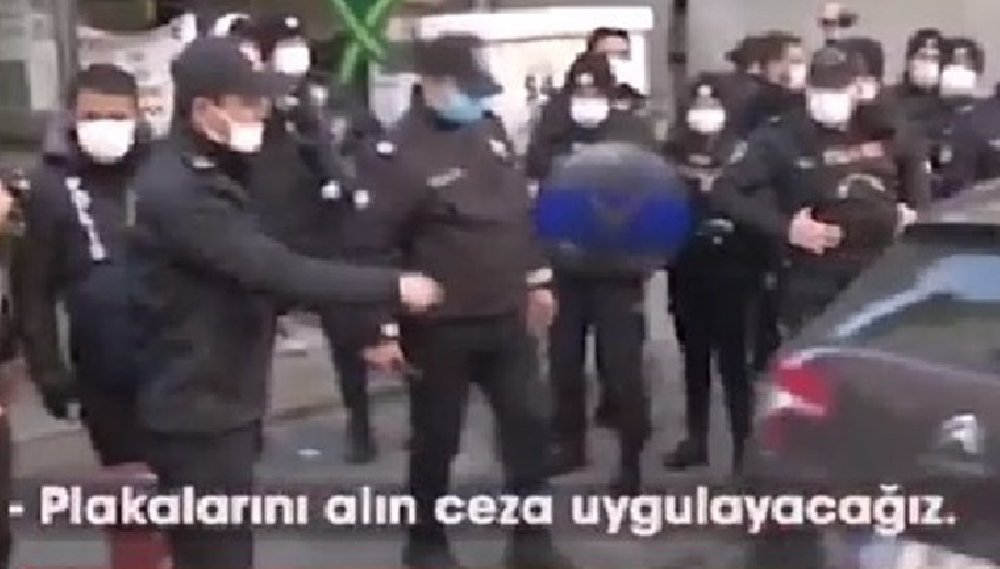 VİDEO | Korna da yasaklandı: ‘Plakalarını alın…’