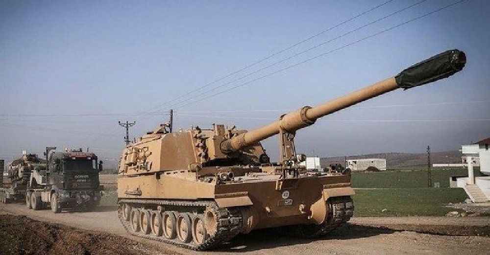 Suriye sınırına tank sevkiyatı