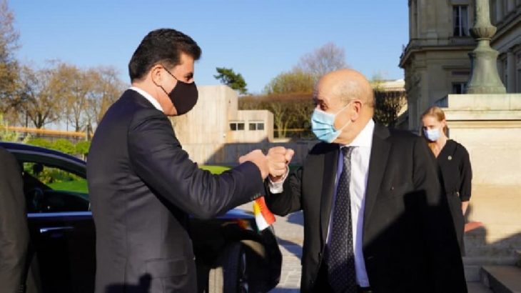 Fransa'dan Barzani'ye: Desteğimiz devam edecek