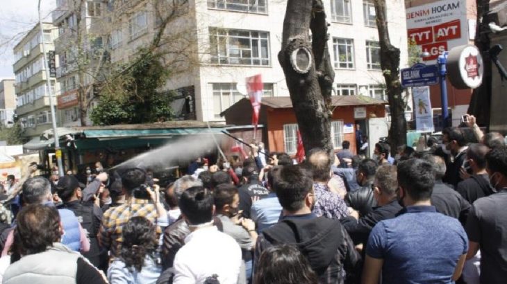 Ankara ve İzmir'de 1 Mayıs açıklamalarına polisten müdahale!