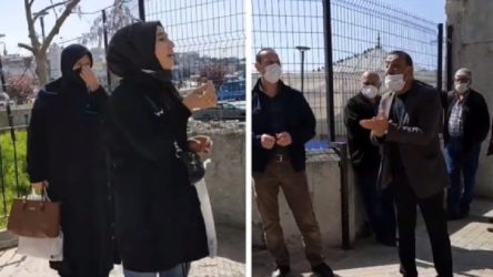 VİDEO | Camide 'kadın' kavgası: Benim gözümde havasın hava!