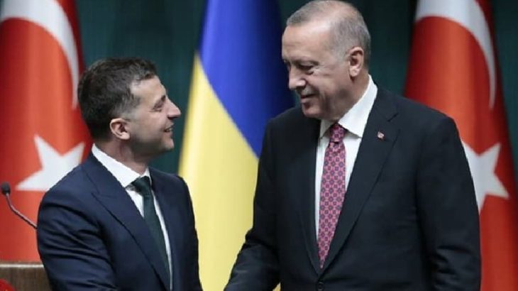 Erdoğan ve Ukrayna Devlet Başkanı Zelenskiy'den ortak basın toplantısı