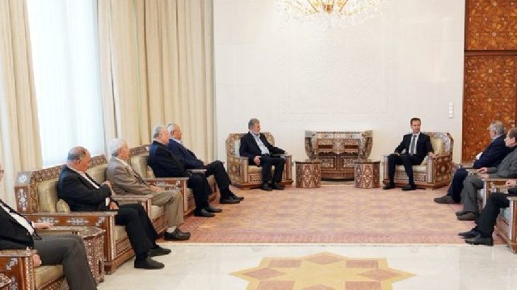 Filistinli gruplar Suriye'de Esad ile bir araya geldi
