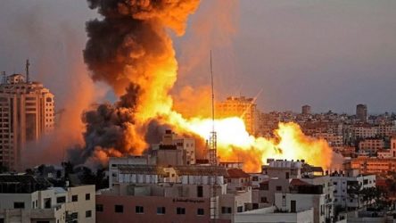 İsrail'den Gazze'ye hava saldırısı: Şu ana kadar yapılan en büyük saldırı