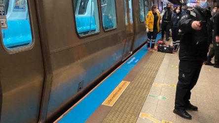 Taksim metro istasyonunda bir yurttaş, intihar girişiminde bulundu