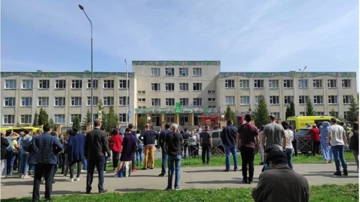 Tataristan'da bir okula yapılan silahlı saldırı da 11 kişi hayatını kaybetti