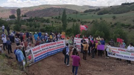Maden talanı bu kez Malatya'da: Köylüler izin vermiyor