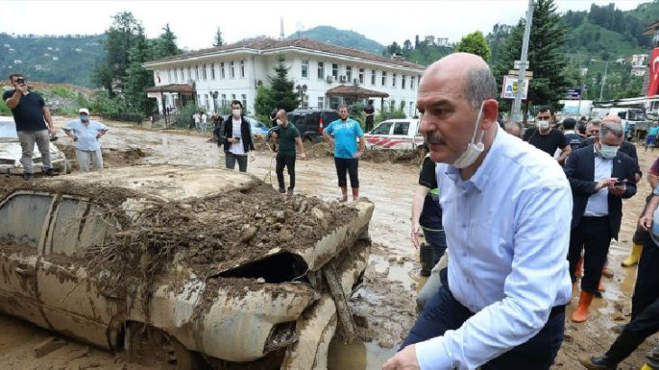 Soylu'dan 'sel' açıklaması: Allah beterinden korusun