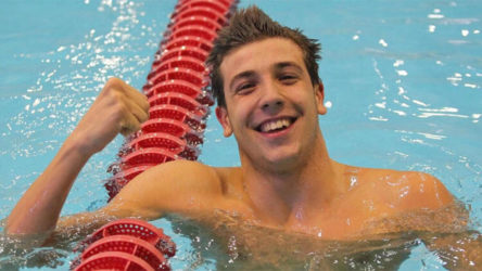 Milli yüzücü Emre Sakçı, 59.87'lik derecesiyle yarışı 7. sırada tamamladı