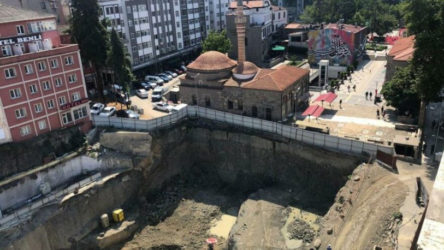 AKP'li belediye tarihi eserlerle dolu alanda otopark projesi için patlayıcı kullandı