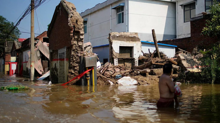 Çin'de sel sonucunda yaşamını yitirenlerin sayısı 58'e yükseldi