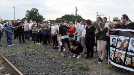 Çorlu'daki tren katliamında hayatını kaybedenler anıldı