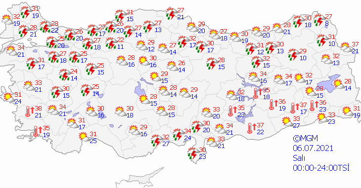 Meteoroloji Genel Müdürlüğü'nden İstanbullulara turuncu kodlu uyarı