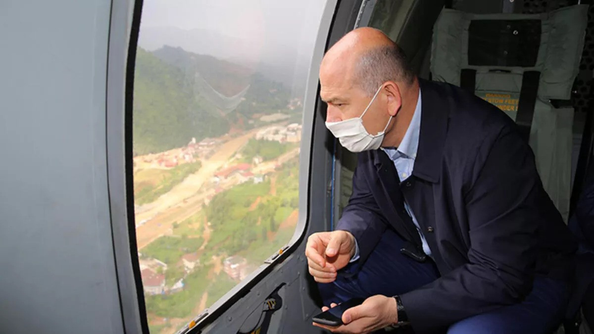 Soylu: Murgul'da bir vatandaşımız kayıp