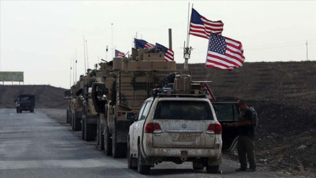 Suriyeli köylüler ABD konvoyunun geçişine izin vermedi